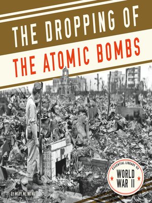 cover image of Dropping of the Atomic Bombs